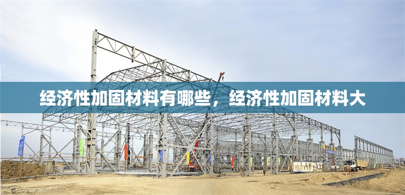 經(jīng)濟(jì)性加固材料有哪些，經(jīng)濟(jì)性加固材料大 行業(yè)新聞 第1張