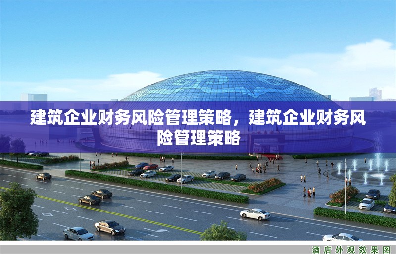 建筑企業(yè)財(cái)務(wù)風(fēng)險(xiǎn)管理策略，建筑企業(yè)財(cái)務(wù)風(fēng)險(xiǎn)管理策略