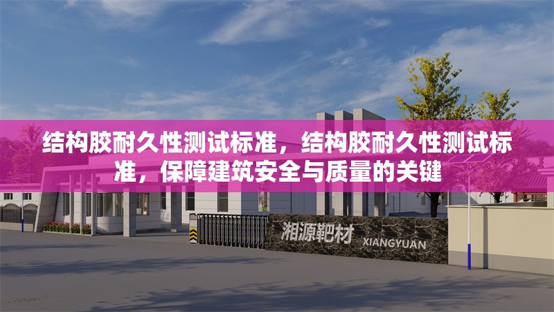 結(jié)構(gòu)膠耐久性測(cè)試標(biāo)準(zhǔn)，結(jié)構(gòu)膠耐久性測(cè)試標(biāo)準(zhǔn)，保障建筑安全與質(zhì)量的關(guān)鍵