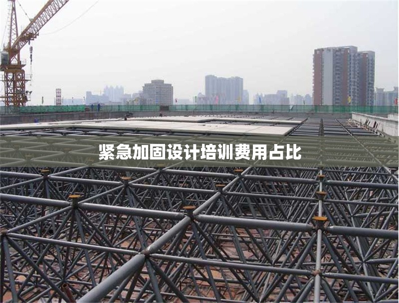 緊急加固設(shè)計培訓(xùn)費用占比