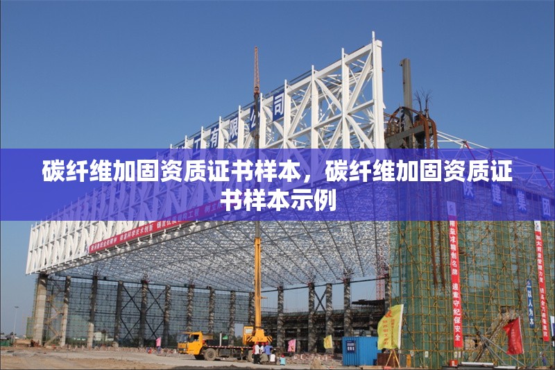 碳纖維加固資質(zhì)證書樣本，碳纖維加固資質(zhì)證書樣本示例