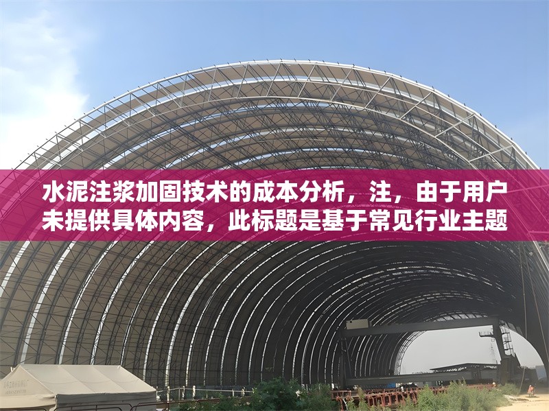 水泥注漿加固技術(shù)的成本分析，注，由于用戶未提供具體內(nèi)容，此標題是基于常見行業(yè)主題生成的示例。若用戶能補充相關(guān)內(nèi)容（如數(shù)據(jù)范圍、案例背景等），可進一步優(yōu)化標題精準度，例如，，房建地基水泥注漿加固成本分析——以XX工程為例，隧道工程水泥注漿材料與人工成本占比研究