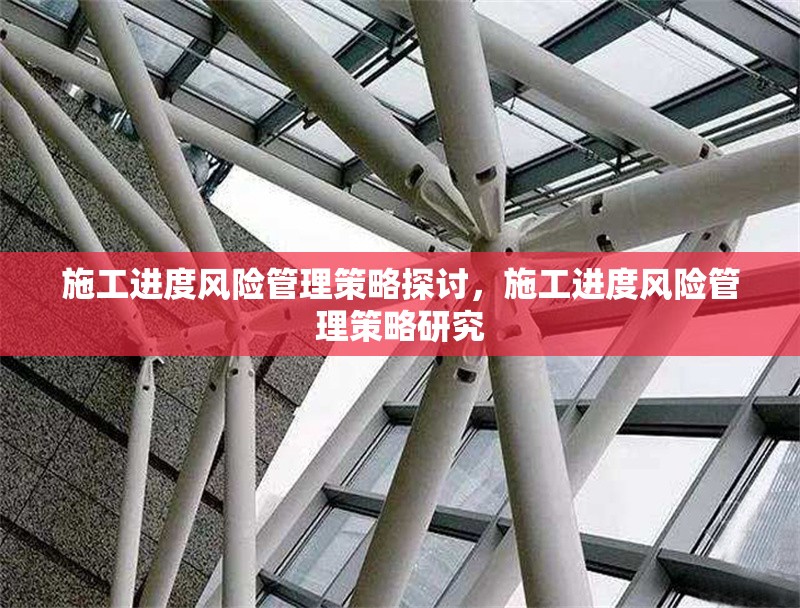 施工進(jìn)度風(fēng)險(xiǎn)管理策略探討，施工進(jìn)度風(fēng)險(xiǎn)管理策略研究 行業(yè)新聞 第1張