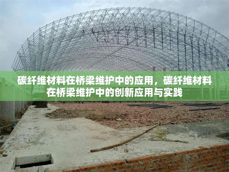 碳纖維材料在橋梁維護(hù)中的應(yīng)用，碳纖維材料在橋梁維護(hù)中的創(chuàng)新應(yīng)用與實(shí)踐