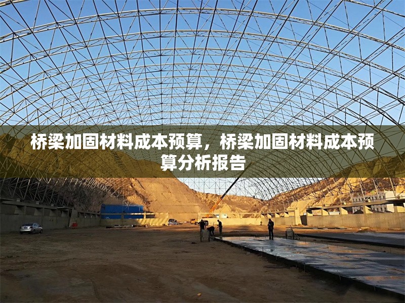 橋梁加固材料成本預(yù)算，橋梁加固材料成本預(yù)算分析報(bào)告 行業(yè)新聞 第1張