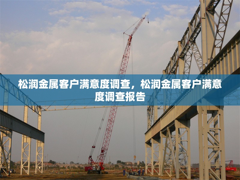 松潤(rùn)金屬客戶滿意度調(diào)查，松潤(rùn)金屬客戶滿意度調(diào)查報(bào)告 行業(yè)新聞 第1張