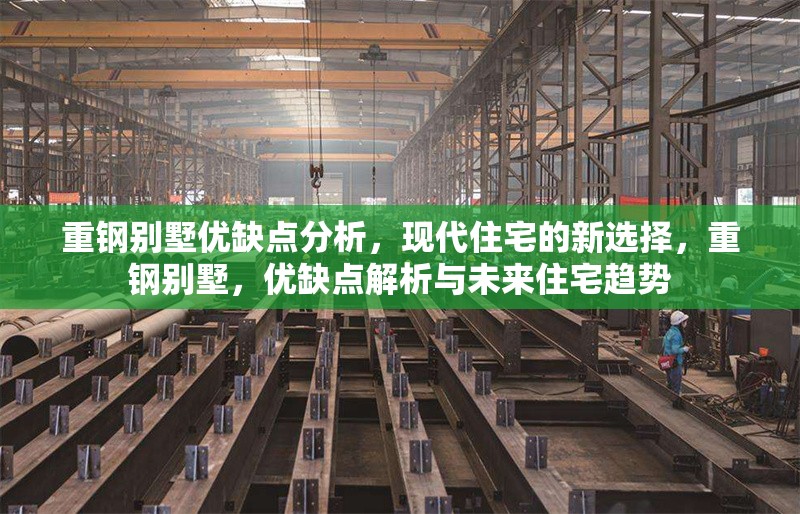 重鋼別墅優(yōu)缺點分析，現(xiàn)代住宅的新選擇，重鋼別墅，優(yōu)缺點解析與未來住宅趨勢 行業(yè)新聞