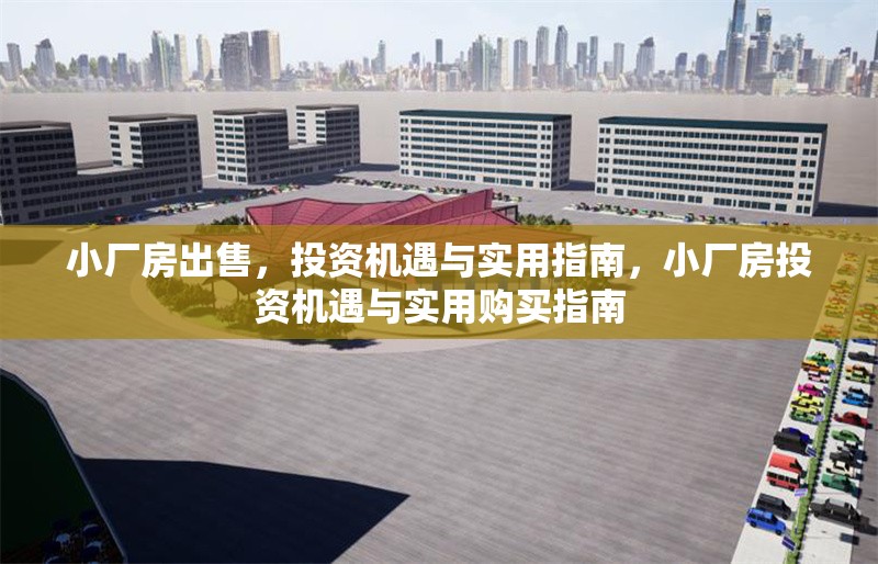 小廠房出售，投資機遇與實用指南，小廠房投資機遇與實用購買指南