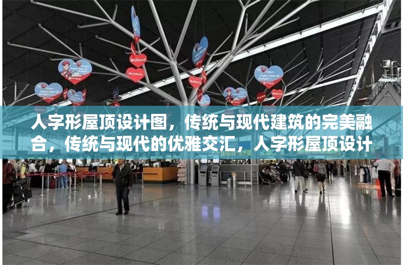 人字形屋頂設(shè)計(jì)圖，傳統(tǒng)與現(xiàn)代建筑的完美融合，傳統(tǒng)與現(xiàn)代的優(yōu)雅交匯，人字形屋頂設(shè)計(jì)之美