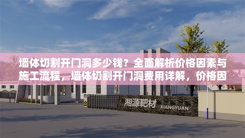 墻體切割開門洞多少錢？全面解析價格因素與施工流程，墻體切割開門洞費用詳解，價格因素與施工流程全解析