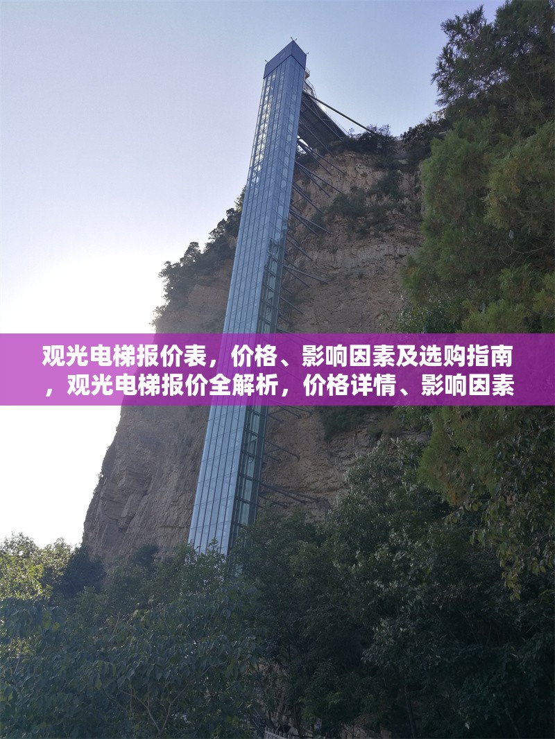 觀光電梯報價表，價格、影響因素及選購指南，觀光電梯報價全解析，價格詳情、影響因素與選購要點