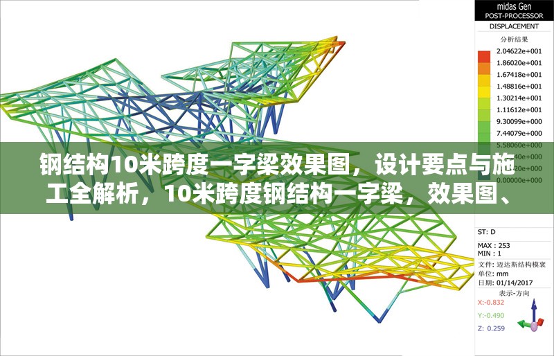 鋼結(jié)構(gòu)10米跨度一字梁效果圖，設(shè)計(jì)要點(diǎn)與施工全解析，10米跨度鋼結(jié)構(gòu)一字梁，效果圖、設(shè)計(jì)要點(diǎn)及施工 行業(yè)新聞