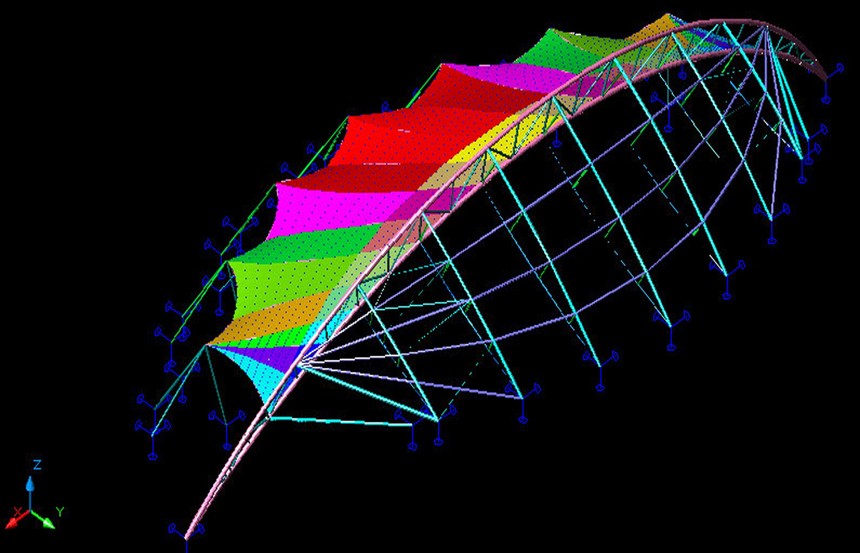 景觀膜結(jié)構(gòu)設(shè)計案例