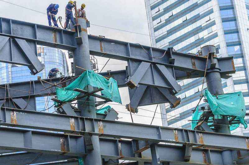 鋼結(jié)構(gòu)施工案例