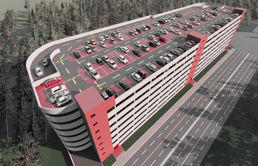 鋼結(jié)構(gòu)停車樓