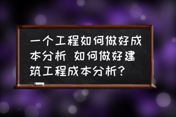 施工方案成本效益分析，施工方案成本效益分析與優(yōu)化策略研究 行業(yè)新聞 第4張