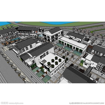 二層商業(yè)建筑效果圖怎么畫(huà)，二層商業(yè)建筑效果圖繪制方法與要點(diǎn) 行業(yè)新聞 第4張