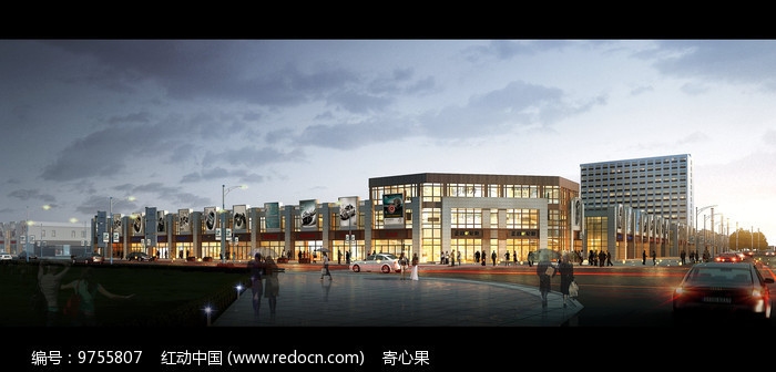 二層商業(yè)建筑效果圖大全，二層商業(yè)建筑效果圖 行業(yè)新聞 第2張