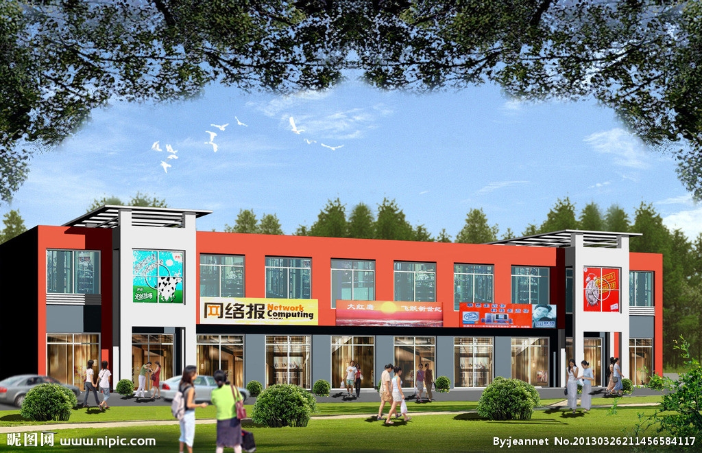 二層商鋪設(shè)計效果圖，二層商鋪設(shè)計效果圖，空間布局與 行業(yè)新聞 第2張