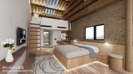 民宿設計效果圖大全圖片，民宿設計效果圖全覽，海量圖片賞析 行業(yè)新聞 第1張
