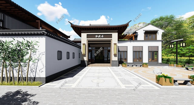 民宿大門效果圖，幾種不同風(fēng)格的標(biāo)題供你參考，你可以根據(jù)具體需求進(jìn)行選擇，，驚艷呈現(xiàn)！民宿大門絕美效果圖來襲，解鎖特色，民宿大門創(chuàng)意效果圖大賞，沉浸式體驗(yàn)，民宿 行業(yè)新聞 第2張