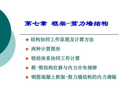 框架結(jié)構(gòu)與剪力墻結(jié)構(gòu)協(xié)同工作原理，框架-剪力墻協(xié)同結(jié)構(gòu)體系力學(xué) 行業(yè)新聞 第3張